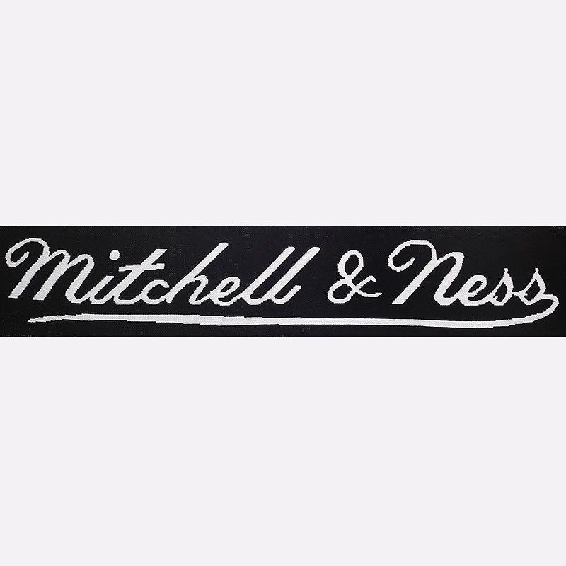  черный шарф Mitchell and ness NBA Scarf S337ZBLACK - цена, описание, фото 3